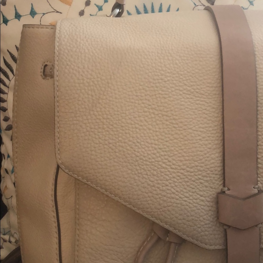 Frye Tan Leather Backpack - Picture 6 of 8